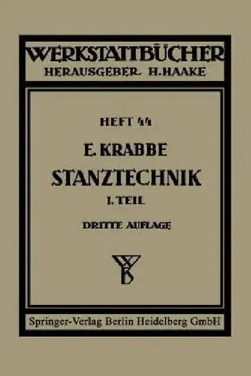 Cover of Schnittechnik