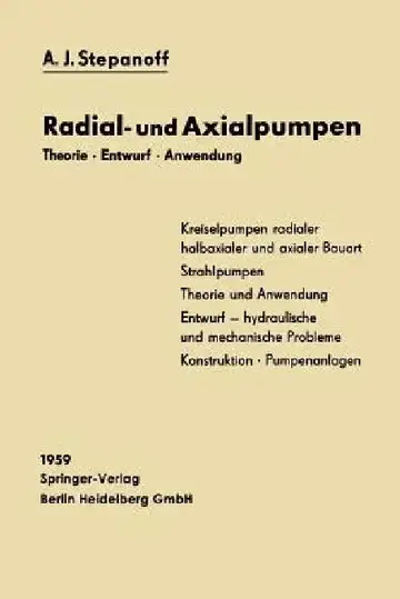 Cover of Radial- Und Axialpumpen