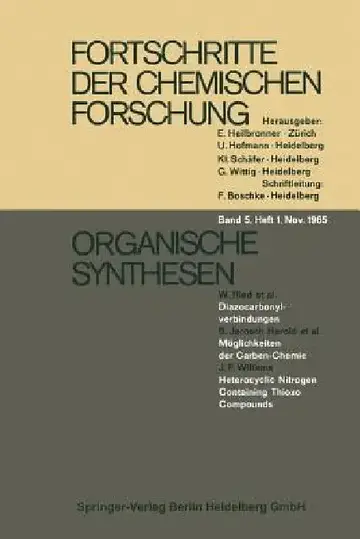Cover of Organische Synthesen
