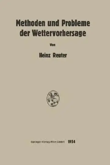 Cover of Methoden Und Probleme Der Wettervorhersage