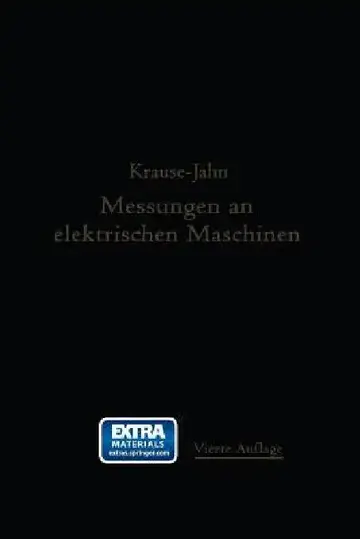 Cover of Messungen an Elektrischen Maschinen