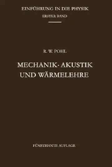 Cover of Mechanik - Akustik und Wärmelehre