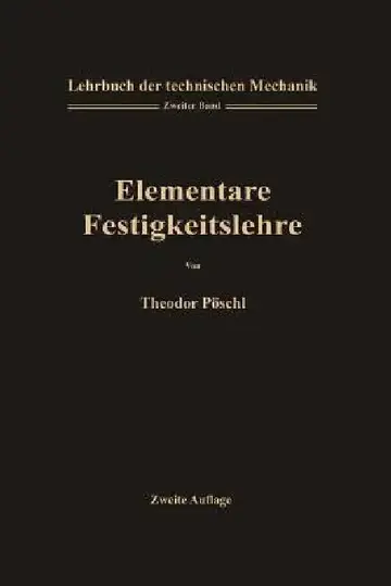 Cover of Lehrbuch Der Technischen Mechanik Für Ingenieure Und Physiker