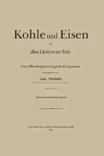 Cover of Kohle Und Eisen in Allen Ländern Der Erde