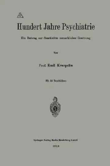 Cover of Hundert Jahre Psychiatrie
