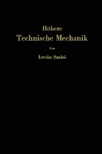Cover of Höhere technische Mechanik