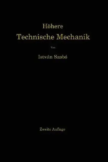 Cover of Höhere Technische Mechanik