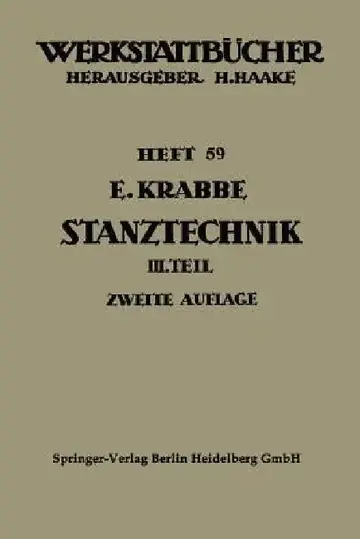 Cover of Stanztechnik