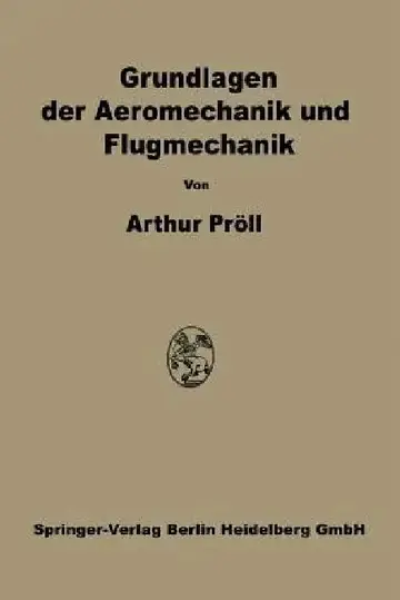 Cover of Grundlagen Der Aeromechanik Und Flugmechanik