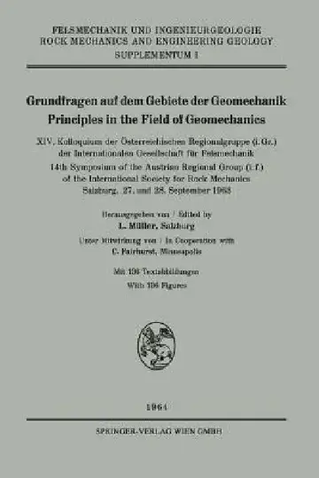 Cover of Grundfragen Auf Dem Gebiete Der Geomechanik / Principles in the Field of Geomechanics
