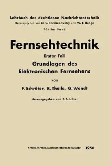 Cover of Fernsehtechnik