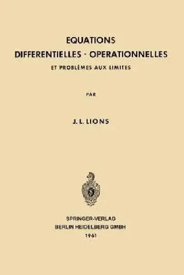Cover of Equations Differentielles Operationnelles