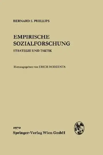 Cover of Empirische Sozialforschung