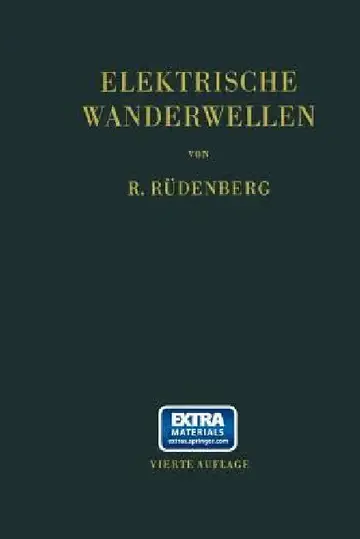 Cover of Elektrische Wanderwellen