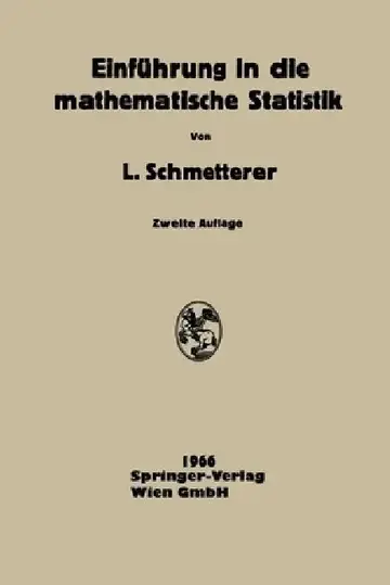 Cover of Einführung in Die Mathematische Statistik