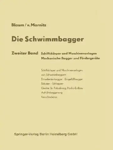 Cover of Die Schwimmbagger