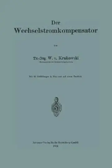 Cover of Der Wechselstromkompensator
