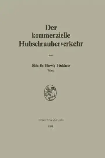 Cover of Der Kommerzielle Hubschrauberverkehr
