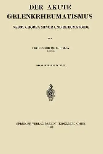 Cover of Der Akute Gelenkrheumatismus
