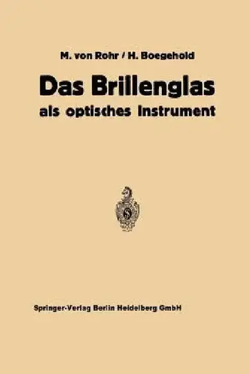 Cover of Das Brillenglas