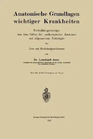 Cover of Anatomische Grundlagen Wichtiger Krankheiten