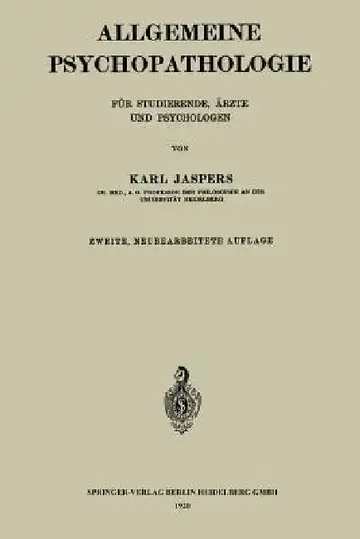 Cover of Allgemeine Psychopathologie Für Studierende, Ärzte Und Psychologen
