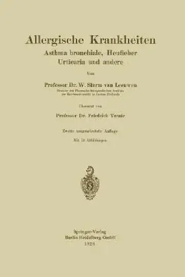 Cover of Allergische Krankheiten