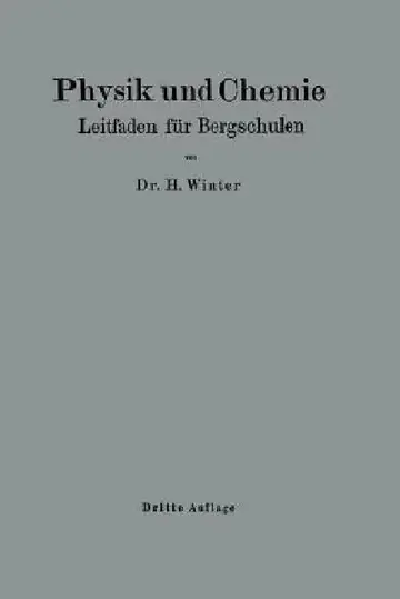 Cover of Physik Und Chemie