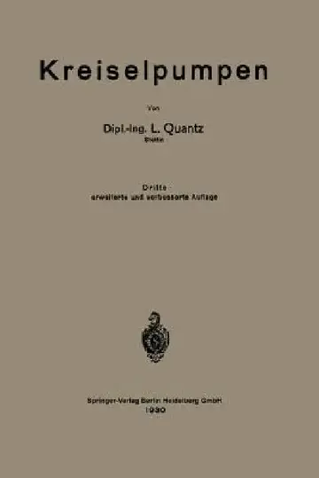 Cover of Kreiselpumpen