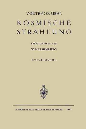 Cover of Kosmische Strahlung