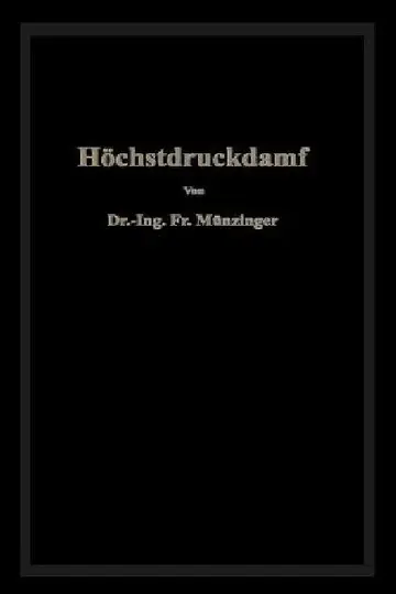 Cover of Höchstdruckdampf
