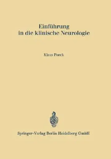 Cover of Einführung in Die Klinische Neurologie