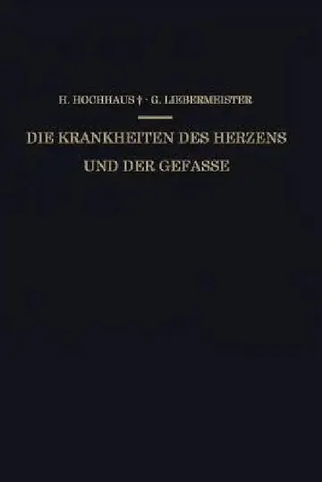 Cover of Die Krankheiten Des Herzens Und Der Gefässe