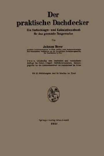 Cover of Der Praktische Dachdecker