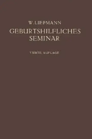 Cover of Das Geburtshilfliche Seminar