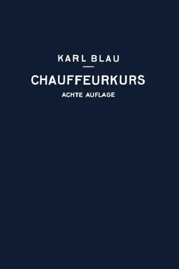 Cover of Chauffeurkurs