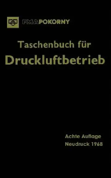 Cover of Taschenbuch Für Druckluftbetrieb