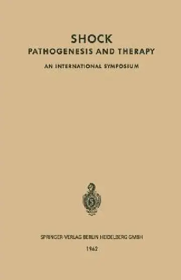 Cover of Shock Pathogenesis and Therapy