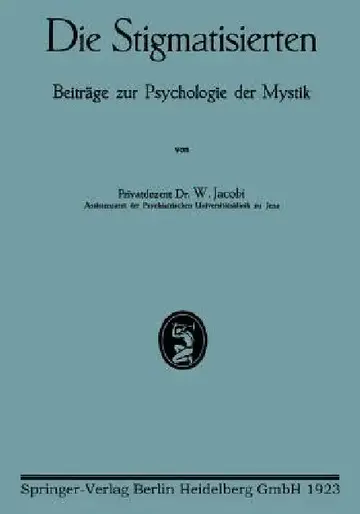 Cover of Die Stigmatisierten