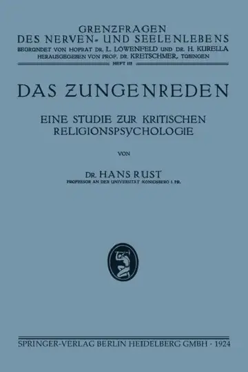 Cover of Das Zungenreden