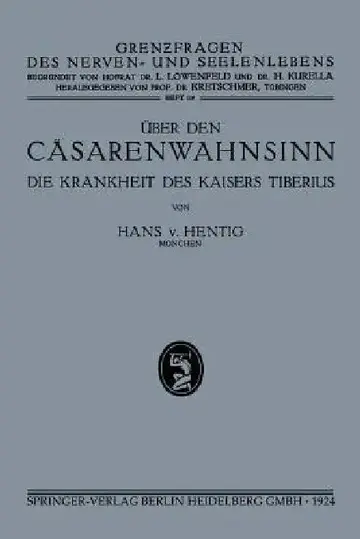 Cover of Über Den Cäsarenwahnsinn