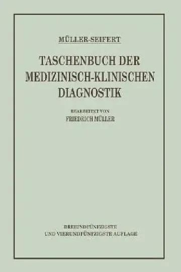 Cover of Taschenbuch Der Medizinisch-Klinischen Diagnostik