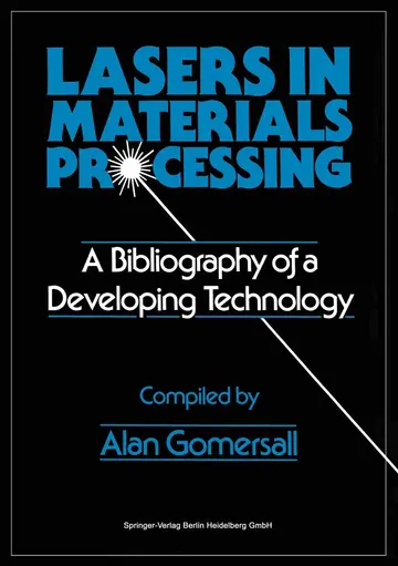 Cover of Lasers in Materials Processing