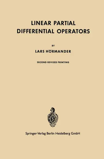 Cover of Linear Partial Differential Operators
