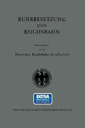 Cover of Ruhrbesetzung Und Reichsbahn