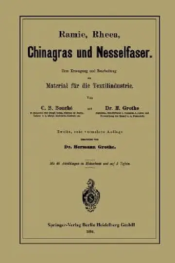 Cover of Ramie, Rheea, Chinagras Und Nesselfaser