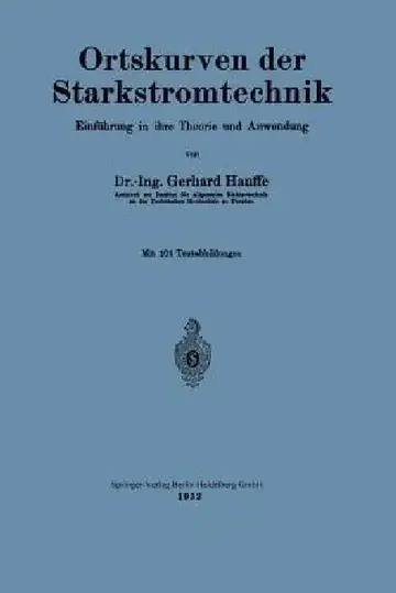 Cover of Ortskurven Der Starkstromtechnik