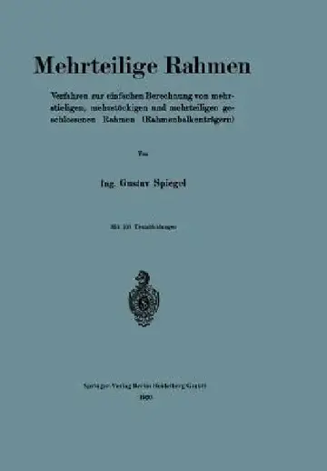 Cover of Mehrteilige Rahmen