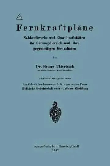 Cover of Fernkraftpläne
