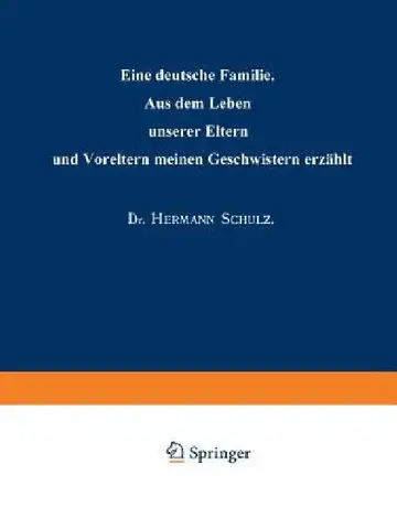 Cover of Eine Deutsche Familie